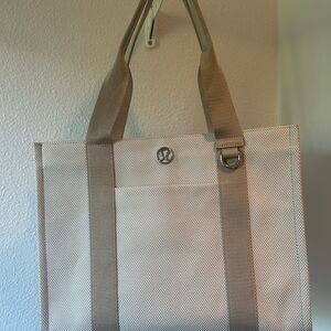 lululemon athletica Beige Tote Bag